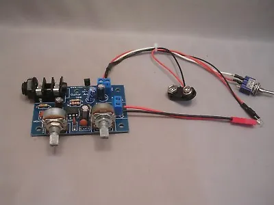 9v Cigar Box Mini Guitar Amp & Wiring Harness - Sounds Awesome • $29.99