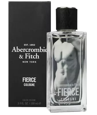 Abercrombie & Fitch Fierce 3.4 Oz /100ml Eau De Cologne For Men Brand New Sealed • $33.95