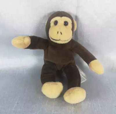 Deagostini My Animal Kingdom Small Charlotte Monkey Soft Toy Plush Beanie • £10