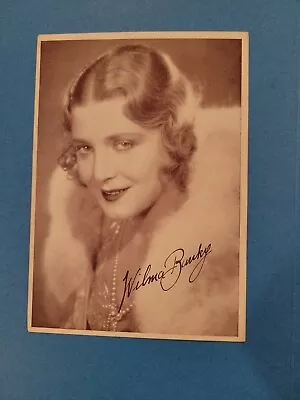 Vilma Banky Authentic Original 1920s 5x7 Photo Printed Signature #1 • $10.99