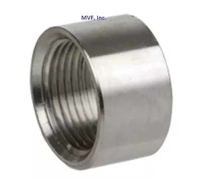 1-1/4  150# NPT Half Coupling 304 Stainless Steel Pipe Fitting Bung SS090741304 • $10.68