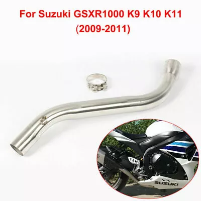 Slip For Suzuki GSXR1000 K9 K10 K11 2009-2011 Motorcycle Exhaust Mid Link Pipe • $131.09