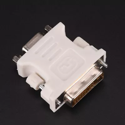 DVI-D Digital Dual Link Male 24+1 To VGA Female Adapters Computer·MonitoY'WR • $2.08