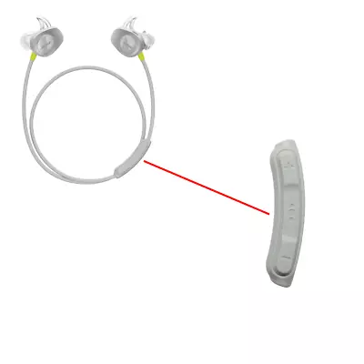 Genuine Bose SoundSport Wireless Rubber Cover Control Talk Buttons (Citron) Gray • $27.80