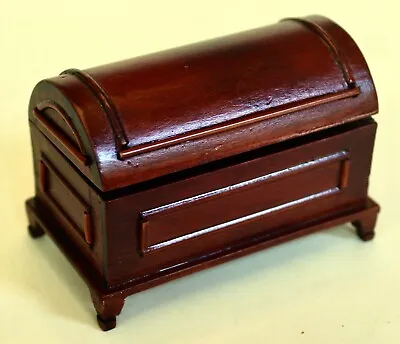 Vintage Dollhouse Miniature-Trunk With Removable Drawer • $9.95