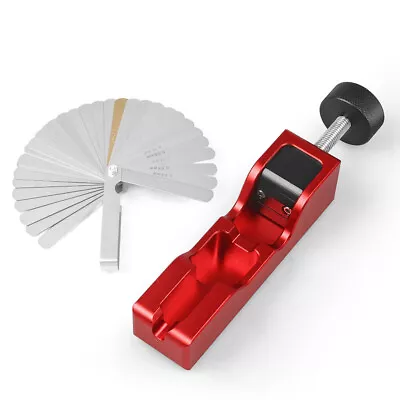 Red Spark Plug Gap Tool With Feeler Gauge For Most 10/12/14/16 Mm Spark Plugs • $24.14