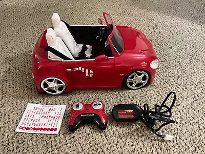 American Girl Sports Red Car Convertible  With Remote Control And Charger • $79.99