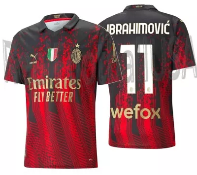 Puma Zlatan Ibrahimovic Ac Milan X Koche Fourth Jersey 2023 • $371.33