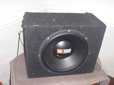 JBL 12” 1000 Watt Subwoofer + Mac Audio Amp Amplifier MX 2000 • £59.99