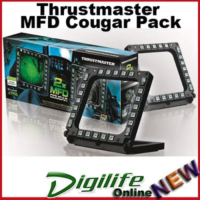 Thrustmaster MFD Cougar Pack Flight Control Panels TM-2960708 • $185