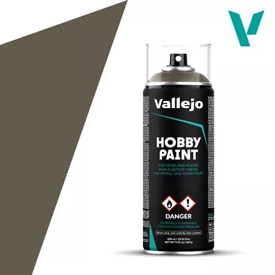 Vallejo 28005 AFV Color US Olive Drab 400 Ml Spray Paint Can • $20.30