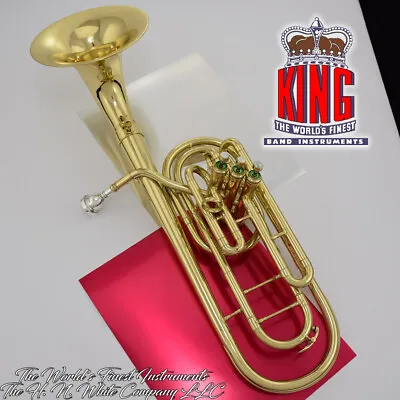 1947 Vintage King H. N. White Made Trombonium Marching Trombone • $2299