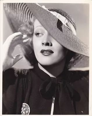 MARGOT GRAHAME Hat Fashion ORIGINAL Vintage 1930s MIEHLE Portrait Photo • $19.95