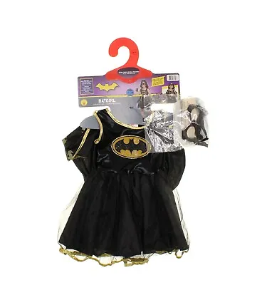 $20.62 • Buy Rubie's Batgirl Child Costume, Mask, Reversible Cape & Gauntlets - Size XS(3-4)