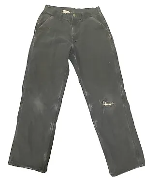 Vintage Carhartt Flannel Lined Work Pants 31x32 (Measured 31x30) • $42