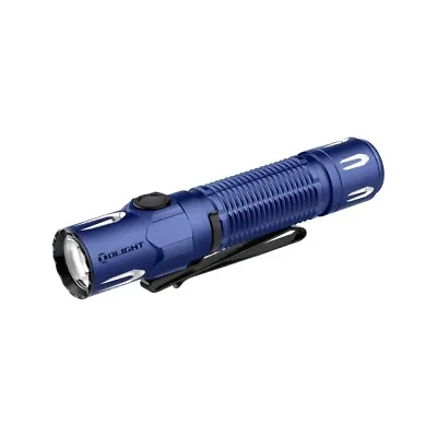 Olight Warrior 3S Regal Blue Tactical Flashlight 2300 Lumens 300 Meters • $119.99