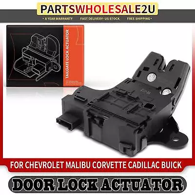 Trunk Lid Lock Latch Actuator For Buick Regal Cadillac CTS Camaro Malibu 940-108 • $16.50