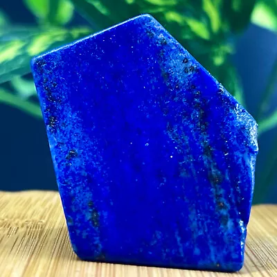 45G  Lapis Lazuli Blue Crystal Hand Polished Natural Stone From Afghanistan • $2.35