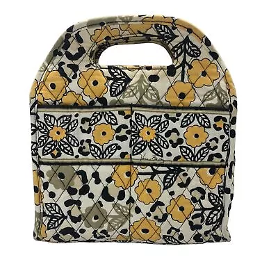 Vera Bradley GO WILD Print Insulated Lunch Tote Top Handle Bag RETIRED PRINT GUC • $25