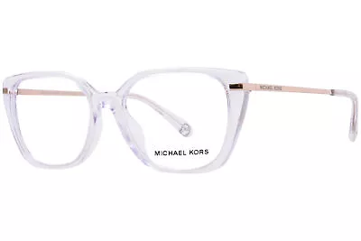 Michael Kors Bergen MK4083U 3015 Eyeglasses Frame Women's Clear Full Rim 53mm • $59.95
