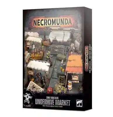 Necromunda Underhive Market - Oop New In Sealed Box Scenery Bits Kill Team Rare! • £102.78