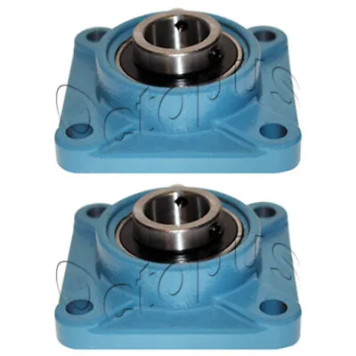 2 Pcs Premium UCF 202-10 Self-align 4 Bolt Flange Pillow Block Bearing 5/8 Inch • $18.24