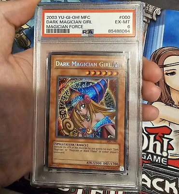 2003 YU-GI-OH! MFC Dark Magician Girl Magician Force #000 PSA 6 • $215