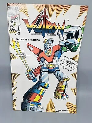 Voltron Special First Edition #1 (1984 Modern Comics) 1st App- Canada 🇨🇦 • $49