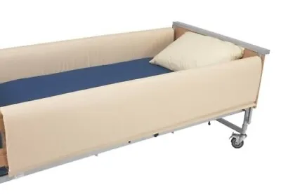 Adult Bed Bumpers - Full Length Cot Side Bumpers To Fit Profile/Hospital Beds • £158.99