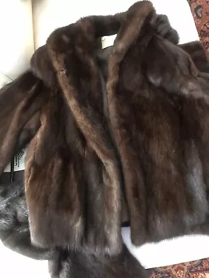 Real Fur Super Mink Size M • $140