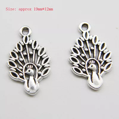 Retro Antique Silver Jewelry Finding Charms Pendants Carfts DIY 77 Styles • $1.29
