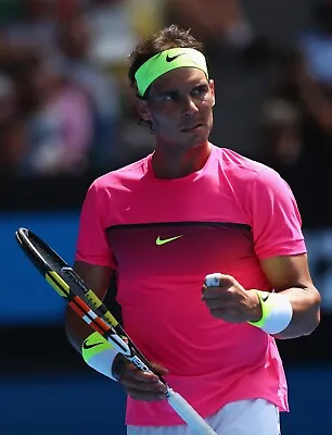 Nike Rafa Nadal 2015 Australian Open Men's Premier Tennis Shirt Top Size M • £69.97