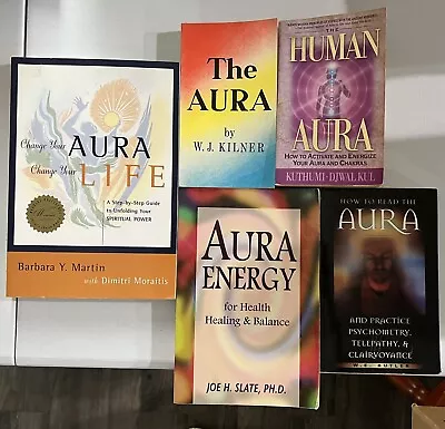 Lot Of 5 Human Aura Books  • $32.99