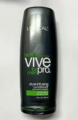  L'Oreal Vive Pro For Men Style Infusing Conditioner Fine & Normal Hair 13 Oz  • $9.99