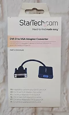 1x STARTECH DVI-D To VGA Adaptor Converter (1920 X 1200) DVI2VGAE • $14.99