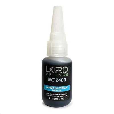 Ca Glue Cyanoacrylate Black Rubber Toughened 1oz Glue Medium-Thick • $7