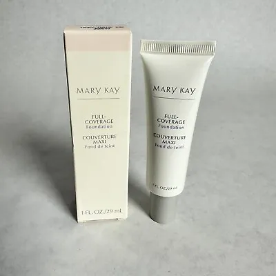 Mary Kay Full Coverage Foundation Ivory 202 Gray Lid # 368500 • $17.50