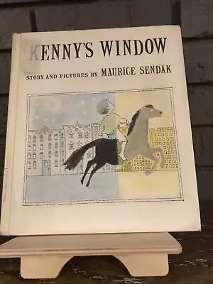 Vintage KENNY’S WINDOW By Sendak Maurice 1963 1st Cadmus Edition HC Ex-library • $16