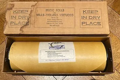 Mills Violano Virtuoso Recut Paper Music Roll #2394 Popular Classics Roll (M) • $124.99