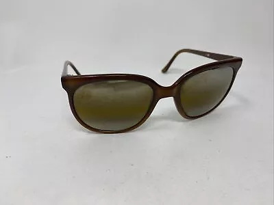 VUARNET 5002 SUNGLASSES BROWN FRANCE W/ Gold Mirror Lens VINTAGE AN60 • $340