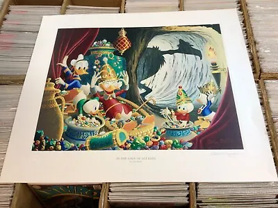 In The Cave Of Ali Baba Disney Lithograph Print Signed Carl Barks #211/595 W/COA • $600