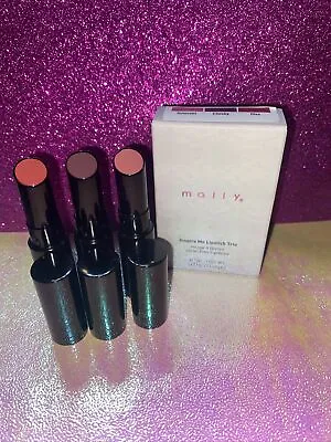 Mally  Inspire Me Lipstick Trio    INNOCENT CHEEKY  DIVA   NEW IN BOX • $10.99