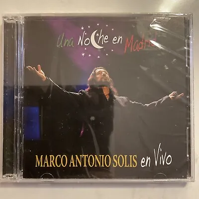 MARCO ANTONIO SOLIS - Una Noche En Madrid (CD + DVD Combo) New With Cutout Hole • $19.99