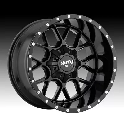 Moto Metal MO986 Siege Gloss Black 22x10 6x135 / 6x5.5 -18mm (MO986220673A18N) • $438