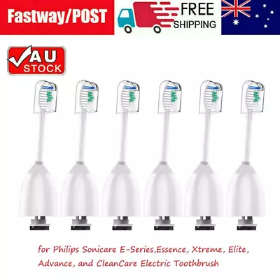 6 Pack Toothbrush Replacement Brush Heads For Philips Sonicare E Series HX7001 • $25.63