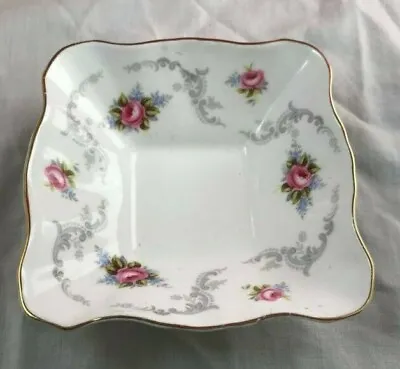 £9.99 • Buy ROYAL ALBERT   TRANQUILITY   SMALL 11cm SQUARE SWEET MEAT DISH  