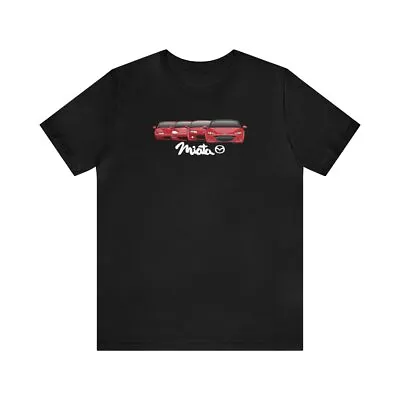 [USA] Mazda Miata Logo JDM MX-5 Generations NA NB NC ND - TEE T-SHIRT • $25