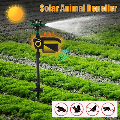 Automatic Motion Sensor Animal Drive Repellent Deterrent Sprinkler Water Sprayer • $41