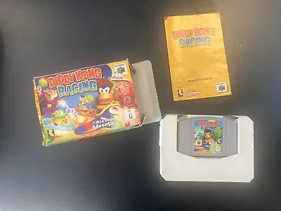 Diddy Kong Racing Nintendo N64 AUS PAL Version Boxed With Manuals • $120