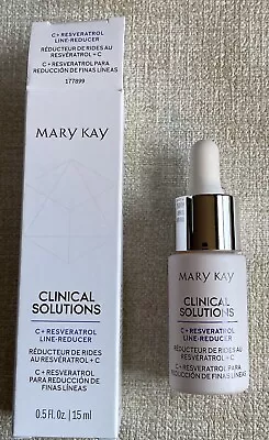 New In Box Mary Kay Clinical Solutions C + Resveratrol Line - Reducer Full Size • $19